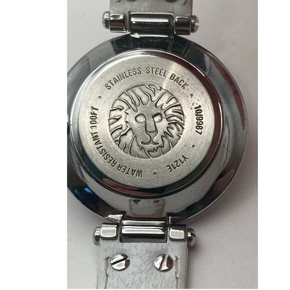 Anne Klein Sherbet Colored Women's Watch 34mm WR 100 Feet - New Battery Leather - Picture 3 of 7